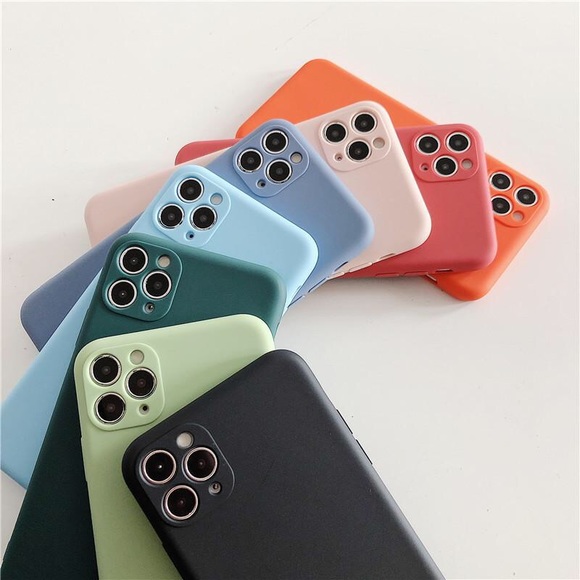 8Pcs Soft Silicone Phone Case iPhone 11,XR Matte - Picture 8 of 9
